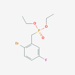 Diethyl 2-Bromo-5-fluorobenzylphosphonate