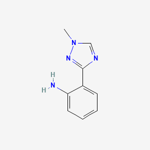 2-(1-Methyl-1H-1,2,4-triazol-3-yl)aniline