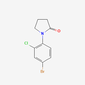 1-(4-Bromo-2-chlorophenyl)-2-pyrrolidinone