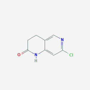 7-chloro-3,4-dihydro-1,6-naphthyridin-2(1H)-one