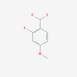 1-(Difluoromethyl)-2-fluoro-4-methoxybenzene