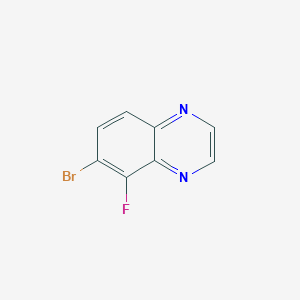 6-Bromo-5-fluoroquinoxaline