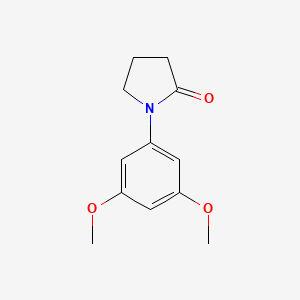 2-Pyrrolidinone, 1-(3,5-dimethoxyphenyl)-