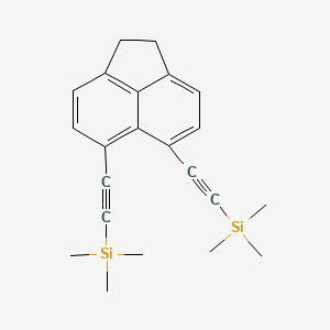 5,6-Bis[(trimethylsilyl)ethynyl]-1,2-dihydroacenaphthylene