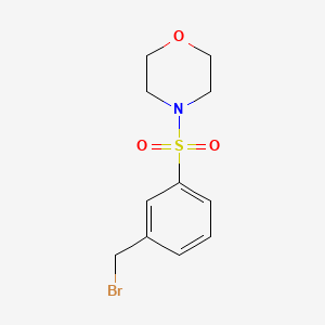 4-((3-(Bromomethyl)phenyl)sulfonyl)morpholine