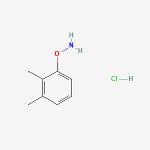 molecular formula C8H12ClNO B15338045 O-(2,3-Dimethylphenyl)hydroxylamine Hydrochloride 