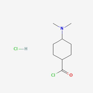 trans-4-(Dimethylamino)cyclohexanecarbonyl Chloride Hydrochloride