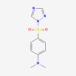 1-(4-Dimethylaminophenylsulfonyl)-1,2,4-triazole