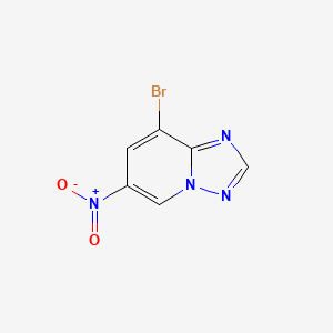 8-Bromo-6-nitro-[1,2,4]triazolo[1,5-a]pyridine