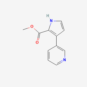 Methyl 3-(3-Pyridyl)-1H-pyrrole-2-carboxylate