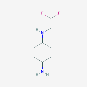 cis-N1-(2,2-Difluoroethyl)-1,4-cyclohexanediamine