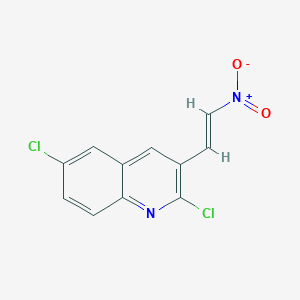 E-2,6-Dichloro-3-(2-nitro)vinylquinoline