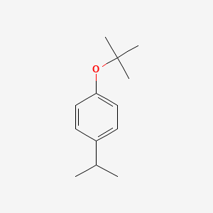 molecular formula C13H20O B15338295 1-(tert-Butoxy)-4-isopropylbenzene 