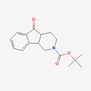 2-Boc-2,3,4,4a-tetrahydro-1H-indeno[1,2-c]pyridin-5(9bH)-one