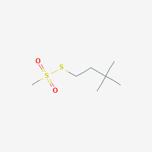 3,3-dimethyl-1-methylsulfonylsulfanylbutane