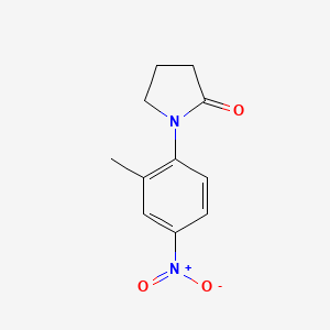 1-(2-Methyl-4-nitrophenyl)-2-pyrrolidinone