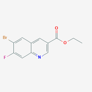 Ethyl 6-Bromo-7-fluoroquinoline-3-carboxylate