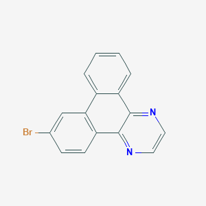 7-Bromodibenzo[f,h]quinoxaline