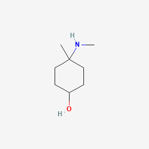 4-Methyl-4-(methylamino)cyclohexanol