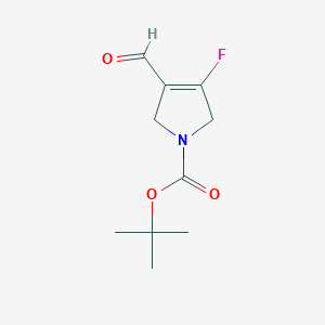 1-Boc-4-fluoro-2,5-dihydropyrrole-3-carbaldehyde