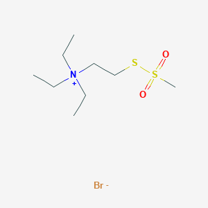 molecular formula C9H22BrNO2S2 B15338489 2-(Triethylammonium)ethyl Methanethiosulfonate Bromide 