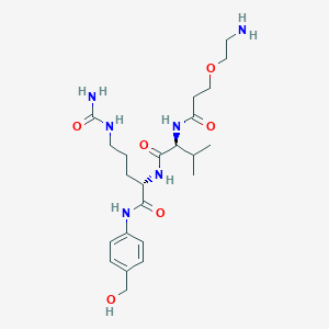 NH2-PEG1-Val-Cit-PAB-OH