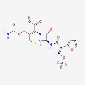 molecular formula C16H16N4O8S B15338577 Cefuroxime-d3 