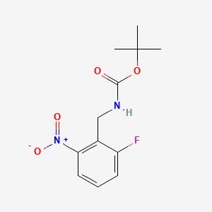 tert-Butyl (2-fluoro-6-nitrobenzyl)carbamate