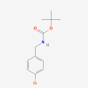 molecular formula C12H16BrNO2 B153386 叔丁基 4-溴苄基氨基甲酸酯 CAS No. 68819-84-1