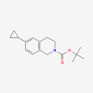 2-Boc-6-cyclopropyl-1,2,3,4-tetrahydroisoquinoline