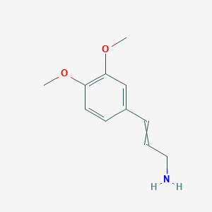 1-Amino-3-(3,4-dimethoxyphenyl)-2-propene