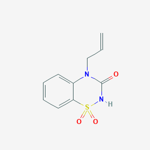 4-Allyl-2H-1,2,4-benzothiadiazin-3(4H)-on-1,1-dioxide