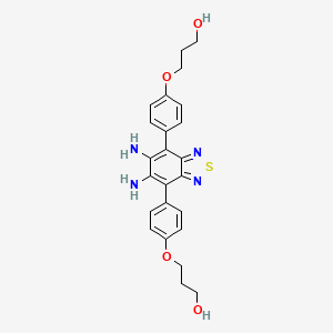 3,3'-[[(5,6-Diaminobenzo[c][1,2,5]thiadiazole-4,7-diyl)bis(4,1-phenylene)]bis(oxy)]bis(1-propanol)