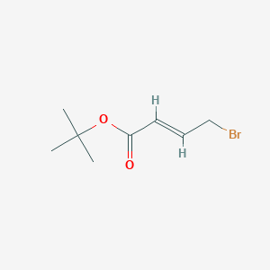molecular formula C8H13BrO2 B153387 (E)-叔丁酸 4-溴丁-2-烯酸酯 CAS No. 50745-65-8