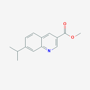 Methyl 7-Isopropylquinoline-3-carboxylate