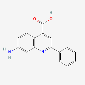 7-Amino-2-phenylquinoline-4-carboxylic Acid