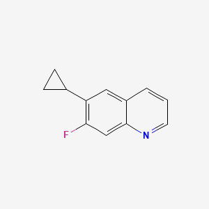 6-Cyclopropyl-7-fluoroquinoline