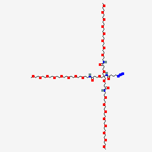 Azidobutanamide-Tri-(m-PEG8-ethoxymethyl)-methane