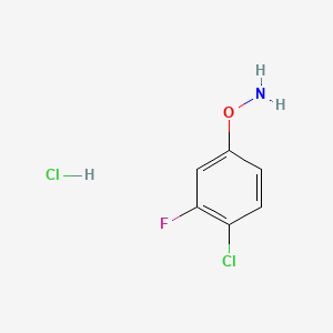 O-(4-Chloro-3-fluorophenyl)hydroxylamine Hydrochloride