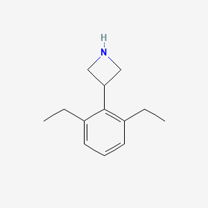 3-(2,6-Diethylphenyl)azetidine