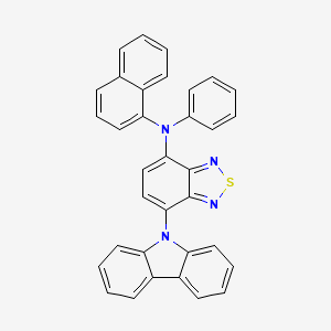 7-(9-Carbazolyl)-N-(1-naphthyl)-N-phenylbenzo[c][1,2,5]thiadiazol-4-amine