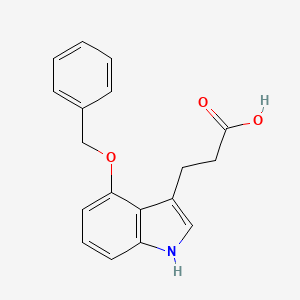 3-[4-(Benzyloxy)-3-indolyl]propanoic Acid