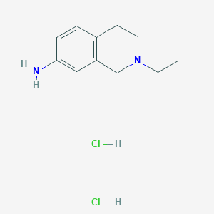 2-Ethyl-1,2,3,4-tetrahydroisoquinolin-7-amine dihydrochloride