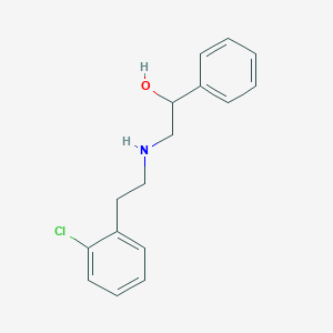 N-(2-Chlorophenylethyl)-phenyl-ethanolamine