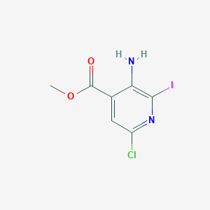 Methyl 3-amino-6-chloro-2-iodoisonicotinate