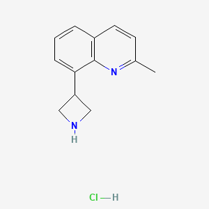 8-(3-Azetidinyl)-2-methylquinoline Hydrochloride