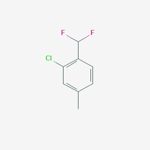 3-Chloro-4-(difluoromethyl)toluene