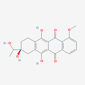 (9S)-6,9,11-trihydroxy-9-(1-hydroxyethyl)-4-methoxy-8,10-dihydro-7H-tetracene-5,12-dione