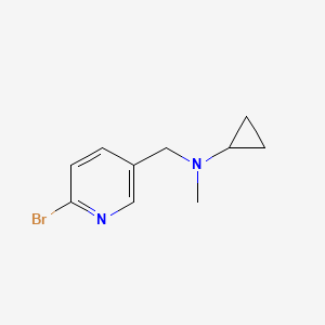 N-((6-bromopyridin-3-yl)methyl)-N-methylcyclopropanamine