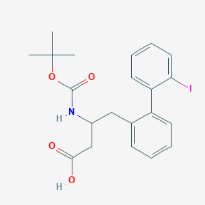 3-(Boc-amino)-4-(2'-iodo-2-biphenylyl)butyric Acid